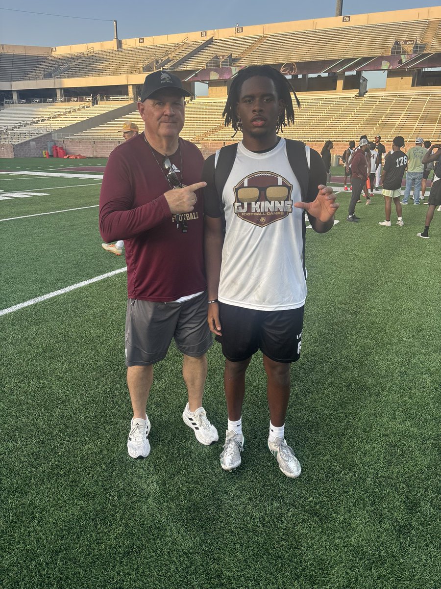 Gavyn Barnes (@gavynbarnes_18) on Twitter photo Had a great time today learning and competing at the Texas State football camp today!! Thank you <a href="/TrustMyEyesO/">⭕️FFERTUNITY</a> for the camp invite and thank you <a href="/Bdpeveto/">Bradley Dale Peveto</a> for taking the time out and working with me today! <a href="/CyLakes_FB/">Cypress Lakes FB</a> <a href="/CoachTryon/">Michael Tryon Jr.</a> <a href="/CoachCarter_19/">Tyrone Carter M.Ed</a> Had a great time today learning and competing at the Texas State football camp today!! Thank you <a href="/TrustMyEyesO/">⭕️FFERTUNITY</a> for the camp invite and thank you <a href="/Bdpeveto/">Bradley Dale Peveto</a> for taking the time out and working with me today! <a href="/CyLakes_FB/">Cypress Lakes FB</a> <a href="/CoachTryon/">Michael Tryon Jr.</a> <a href="/CoachCarter_19/">Tyrone Carter M.Ed</a>