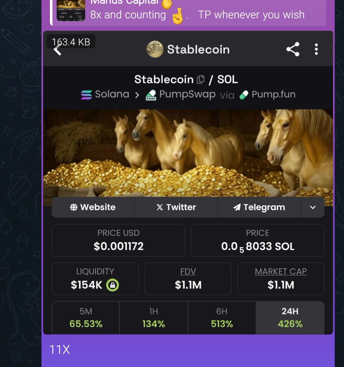 Frontrun tweet media