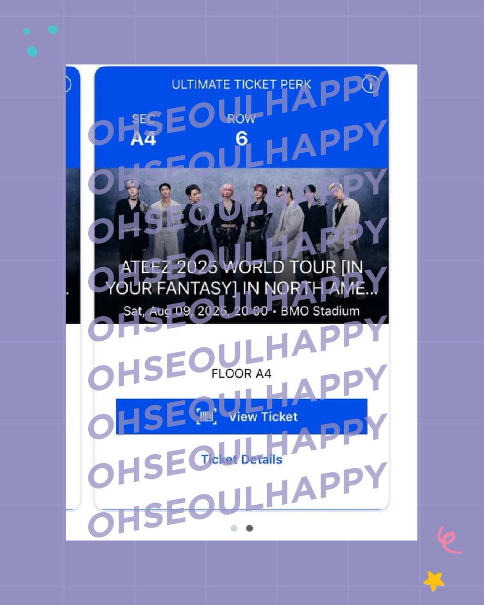 🐣 OSH Mingi Birthday ULT VIP Ticket Raffle  🐥
Win the ULTIMATE VIP experience to see Mingi up close at Day 2 in LA (Aug 9 – BMO Stadium)!
🎟️ $10/entry = 2 random Lucky Draws
📦 Pickup or stamped mail
⏰ Ends July 18 @ 6PM EST
➡️ Details + entry form on IG @ohseoulhappy

#ATEEZ