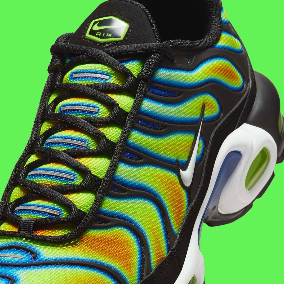 SneakerNews's tweet image. Nike Air Max Plus "Heat Map" 🥵 
🚨 OFFICIAL IMAGES 🚨 
🗓️ Releasing Fall 2025