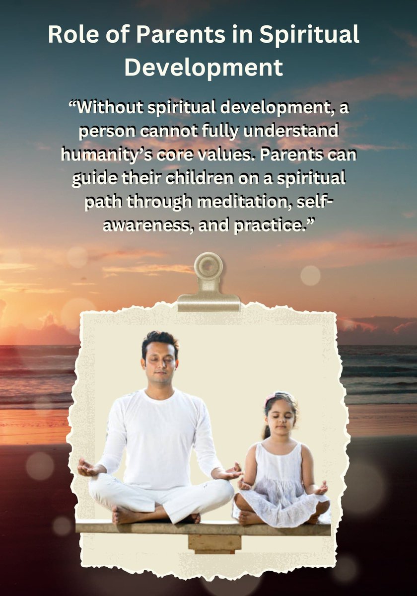 #HolisticUpbringing
Parenting Tips
बच्चों के अंदर अच्छी आदत डालने के लिए कोई नियम अवश्य होना चाहिए जैसे सूर्योदय से पूर्व उठना तथा प्रतिदिन बड़ों को प्रणाम करना।
Raising Kids
-- Sant Shri Asharamji Bapu