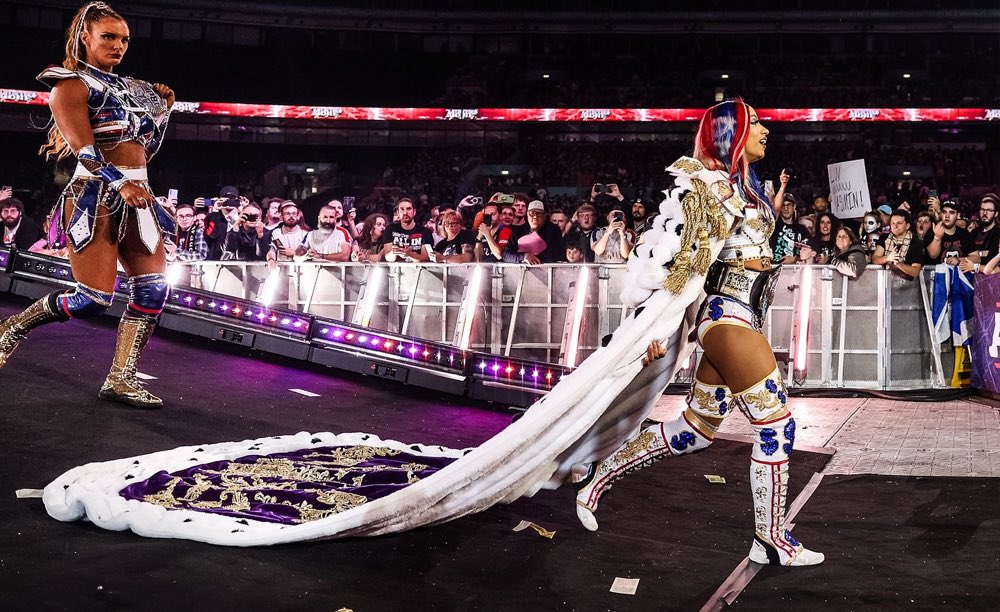 MrSashaBanks's tweet photo. MSG, Wembley, Tokyo Dome, Arena México

The greatest to ever do it. 🐐 https://t.co/fH98VdNc5N