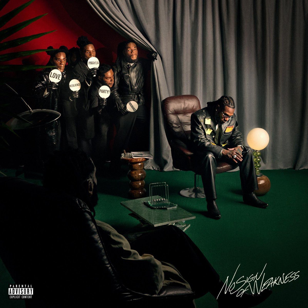 NO SIGN OF WEAKNESS ALBUM COVER MIGHT BE THE HARDEST THIS YEAR !!!