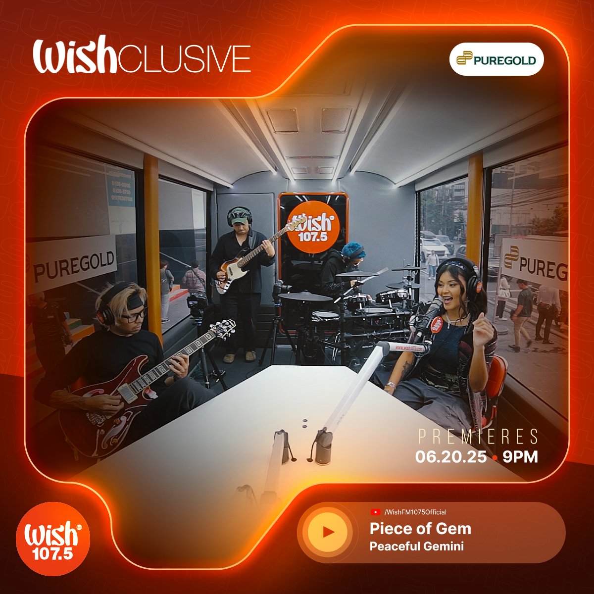 Grab a "Piece of Gem" and don't miss Peaceful Gemini's newest Wishclusive!

The video drops TOMORROW at 9 p.m. on our YouTube channel!

This Wishclusive is presented by <a href="/Puregold_PH/">Puregold</a>. For more exciting surprises, subscribe at youtube.com/user/PuregoldC…