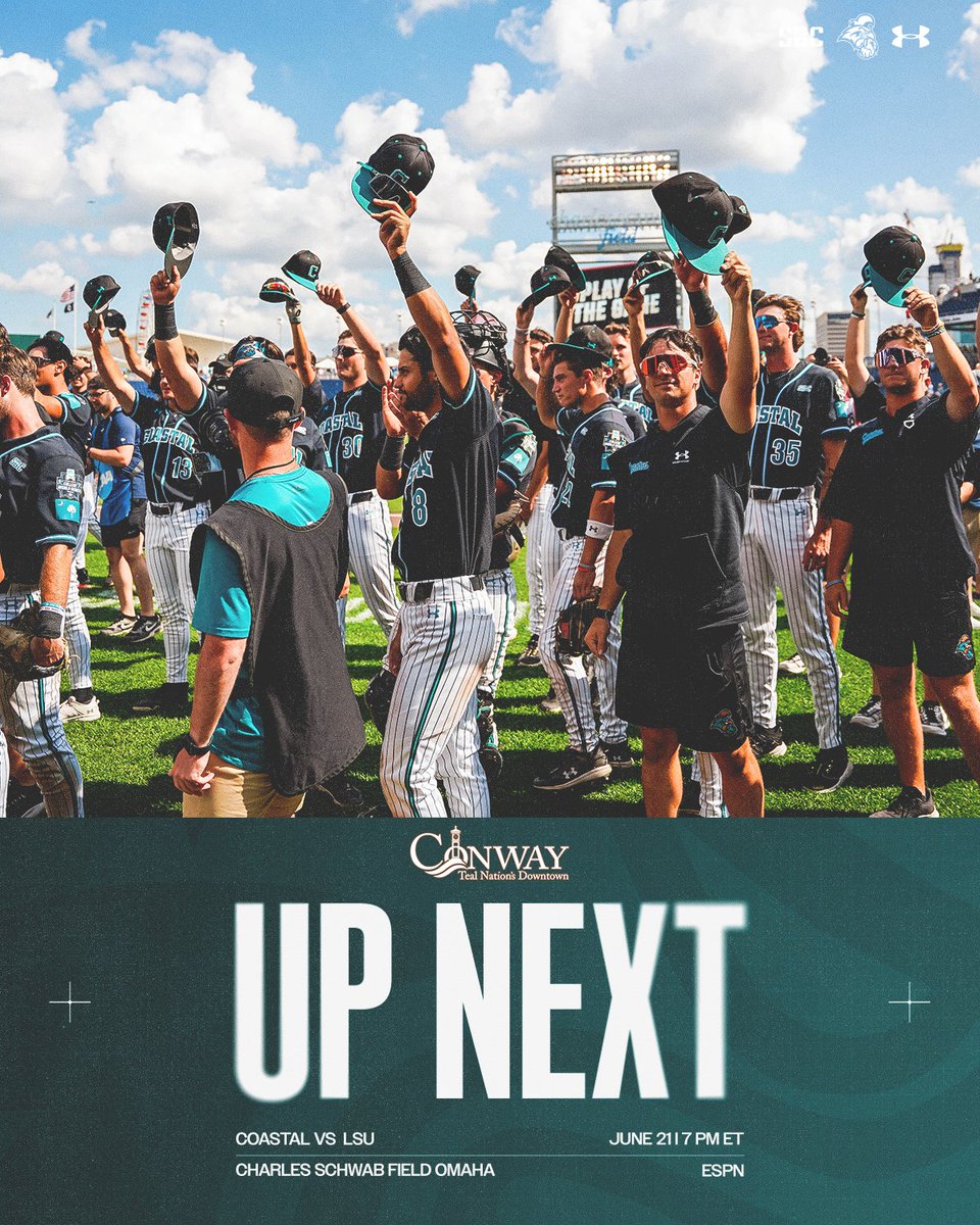 It's set 

#ChantsUp I <a href="/ConwayAlive/">ConwayDowntownAlive</a>