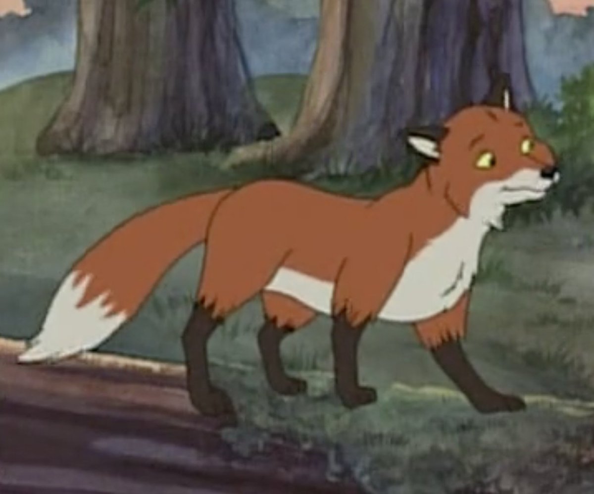 GregBruhl3's tweet image. Fox on Four Legs from Franklin The Turtle in Franklin is Lost 
#FranklinTheTurtle 
#Cute 
#Furry