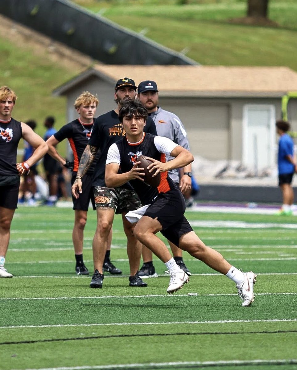 Beyond proud of these 2 guys this past week at the 7v7 <a href="/THEnebpreps/">nebpreps</a> Tournament. We came to show we belonged, and I believe we did enough to prove that. Excited for what’s to hold for our program this season! #RiseAsOne