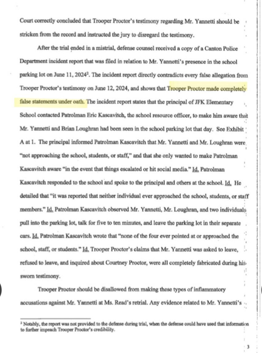 In honor of Proctor’s appearance on <a href="/ABC2020/">20/20</a> I feel like this is an opportune time to remind everyone about the time that Proctor lied his ass off on the stand during the first trial…

Proctor testified that <a href="/BostonDefender/">David Yannetti</a> went to the school that Proctor’s sister works at and