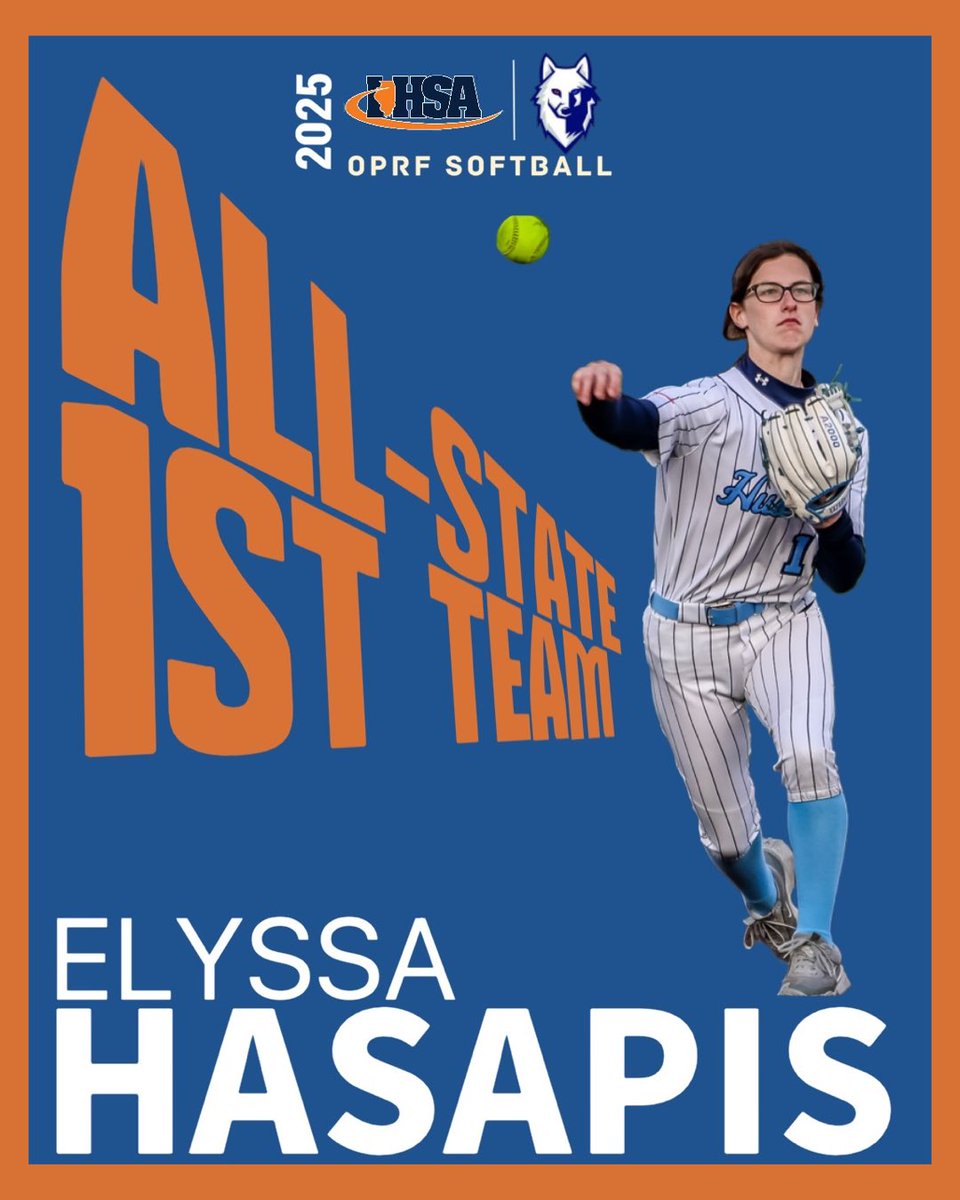 OPRFSoftball (@oprfsoftball) on Twitter photo Awards Season: Congratulations to senior SS <a href="/EHasapis2025/">Elyssa Hasapis ‘25</a> for being selected as a member of the All-State First Team. Great season and great career Elyssa! Awards Season: Congratulations to senior SS <a href="/EHasapis2025/">Elyssa Hasapis ‘25</a> for being selected as a member of the All-State First Team. Great season and great career Elyssa!