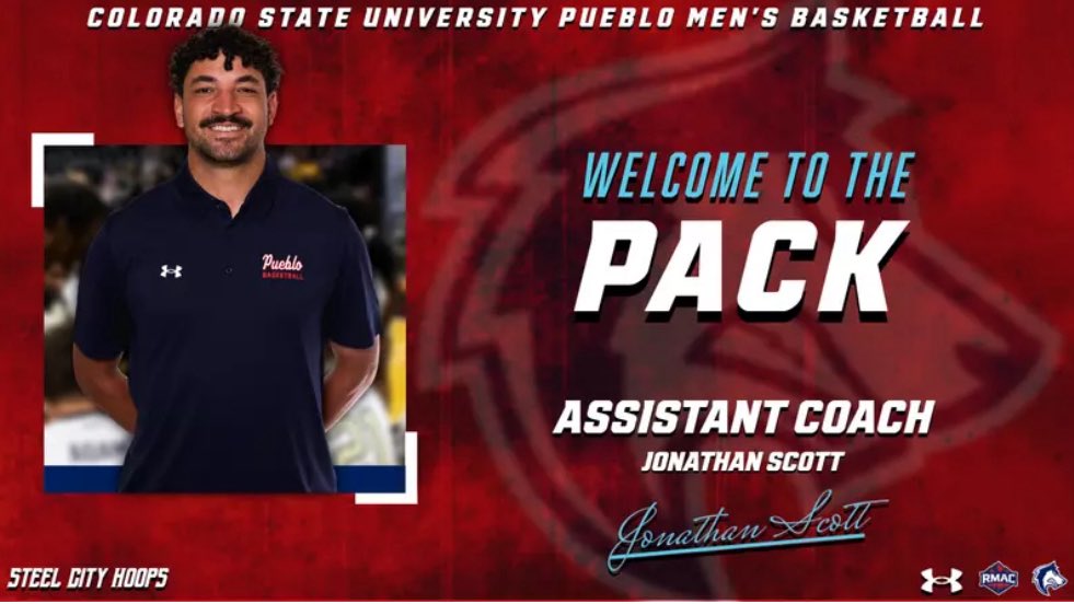 Zach Ruebesam (@coach_rueb) on Twitter photo Fired up to welcome Jonathan Scott to the Pack! 🐺 <a href="/Scott_JJ115/">Jonathan Scott</a>
Jonathan is going to be a rising star in the college coaching ranks — competitive, sharp, and all about player development. Colorado roots, college playing experience, and a hunger to grow.
Let’s get to work! Fired up to welcome Jonathan Scott to the Pack! 🐺 <a href="/Scott_JJ115/">Jonathan Scott</a>
Jonathan is going to be a rising star in the college coaching ranks — competitive, sharp, and all about player development. Colorado roots, college playing experience, and a hunger to grow.
Let’s get to work!