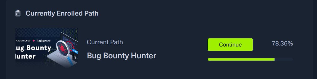 PandaCoder6969's tweet image. Crushing Hack The Box modules to master web pentesting. Each challenge hones my skills to spot vulns. Practice makes lethal. Slowly but surely, completing the CBBH path. 💻#Cybersecurity #WebPentesting #HackTheBox