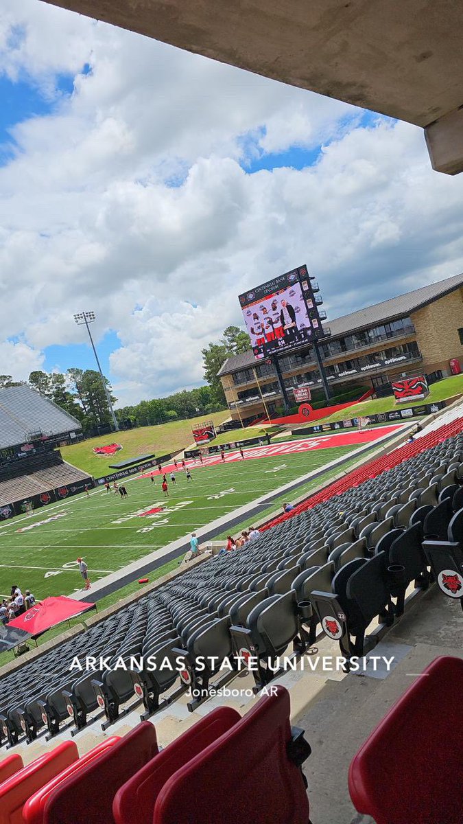 gastonferrell3's tweet image. Had a great time competing at @AStateFB Thank you @CoachRPittman @CoachJ_Ortiz @CoachButchJones