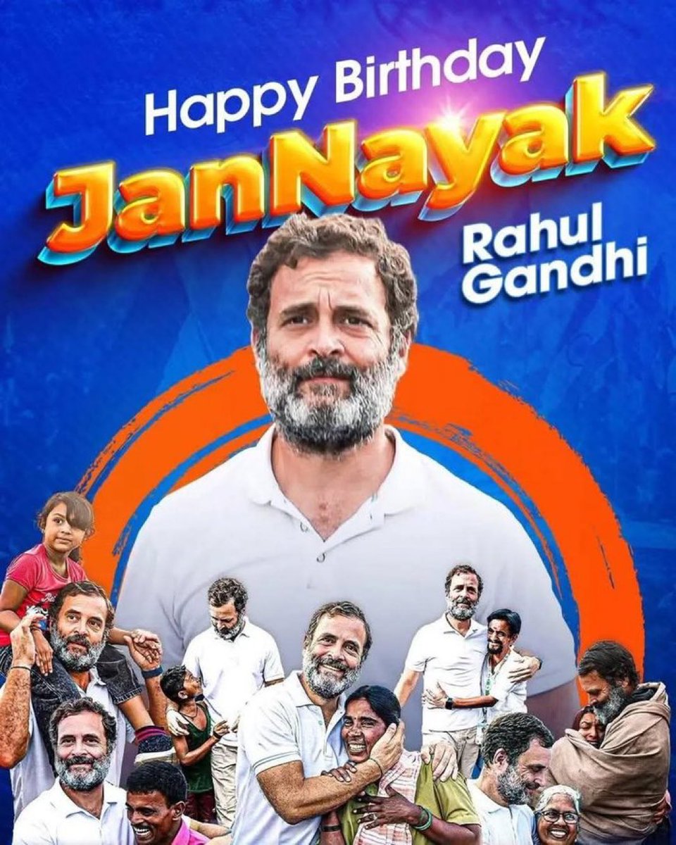 Jhansi Congress Sevadal (@sevadaljha) on Twitter photo Many Many Happy Returns of the day RaGa🎂🎂🎂Happy Birthday Sir <a href="/RahulGandhi/">Rahul Gandhi</a> ji
#HBDRahulGandhi Many Many Happy Returns of the day RaGa🎂🎂🎂Happy Birthday Sir <a href="/RahulGandhi/">Rahul Gandhi</a> ji
#HBDRahulGandhi