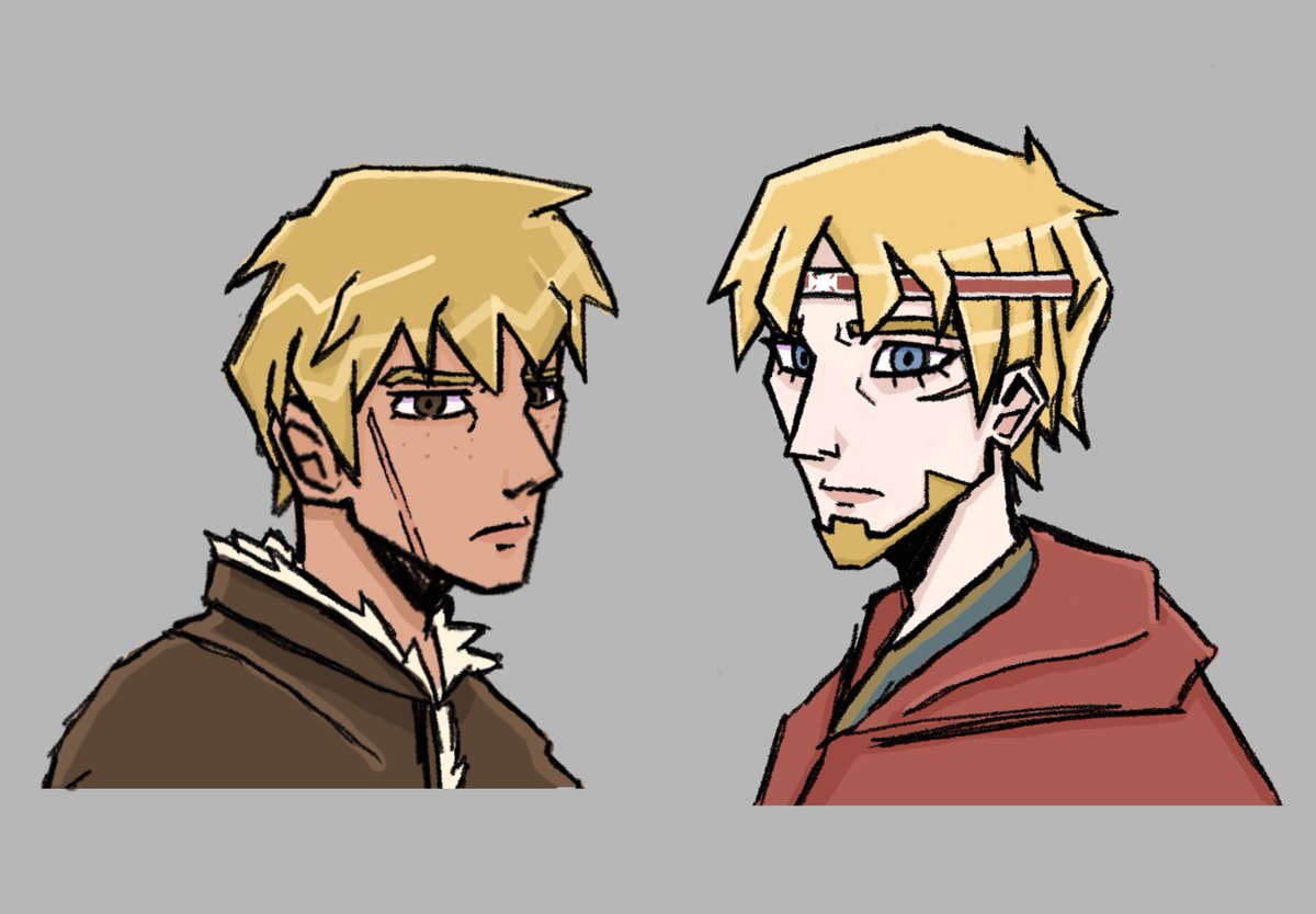 OKAY so I fixed Canute a bit and now i introduce to you choppedfinn Karlsefni🙏