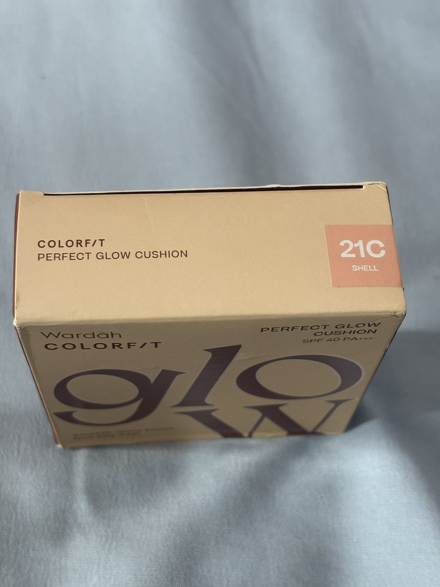 tteookbooki's tweet photo. wts wardah colorfit perfect glow cushion  shade 21C shell exp 2028 - 75k https://t.co/bQMsGnkwYQ