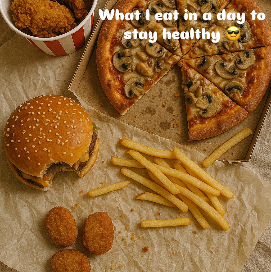 What I eat in a day to stay healthy💪