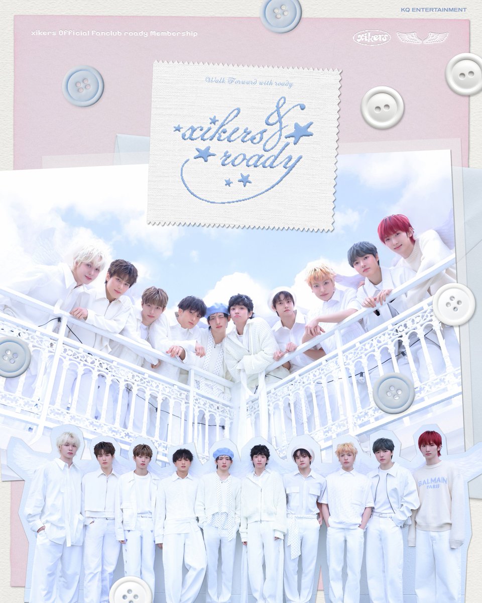 [📷] xikers(싸이커스) 3RD OFFICIAL FANCLUB KIT CONCEPT PHOTO 

walk forward with road𝓨​

2025. 06. 21. 9AM (KST)
COMING SOON🪽

#xikers #싸이커스 #road𝓨 #로디