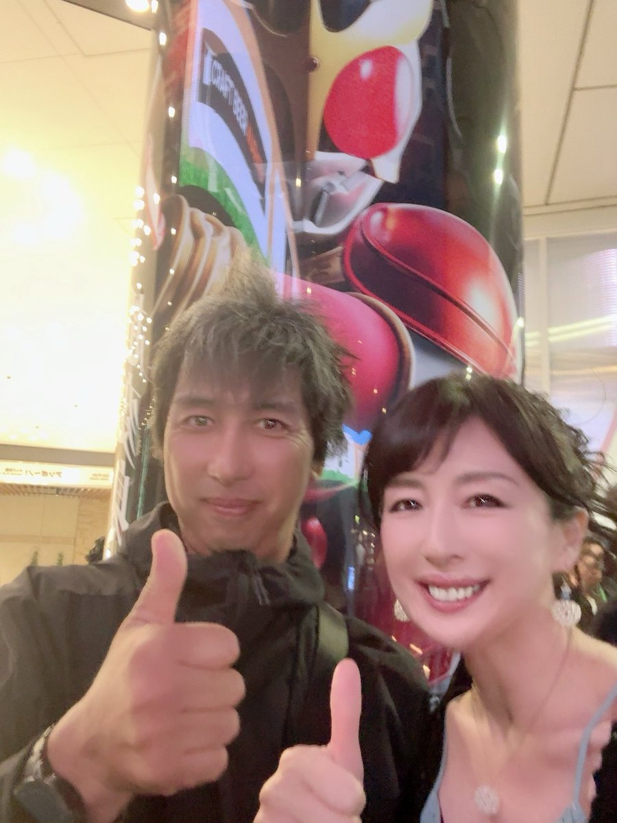#超クウガ展　#内覧会 
グロンギコーナーにて✨
メ・ガリマ・バとツーショット📸

会場を出た所で、共にガリマを演じてくださった福沢さんと久しぶりの再会✨️
嬉しかった！