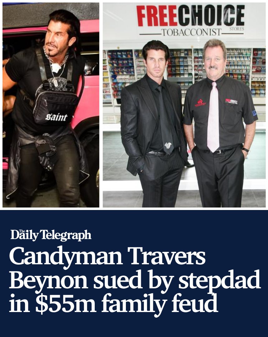 Notorious playboy Travers ‘Candyman’ Beynon is embroiled in a $55m legal stoush with his elderly stepfather in a dramatic blow-up which has torn the family apart. FULL STORY: bit.ly/3HLBFwu
