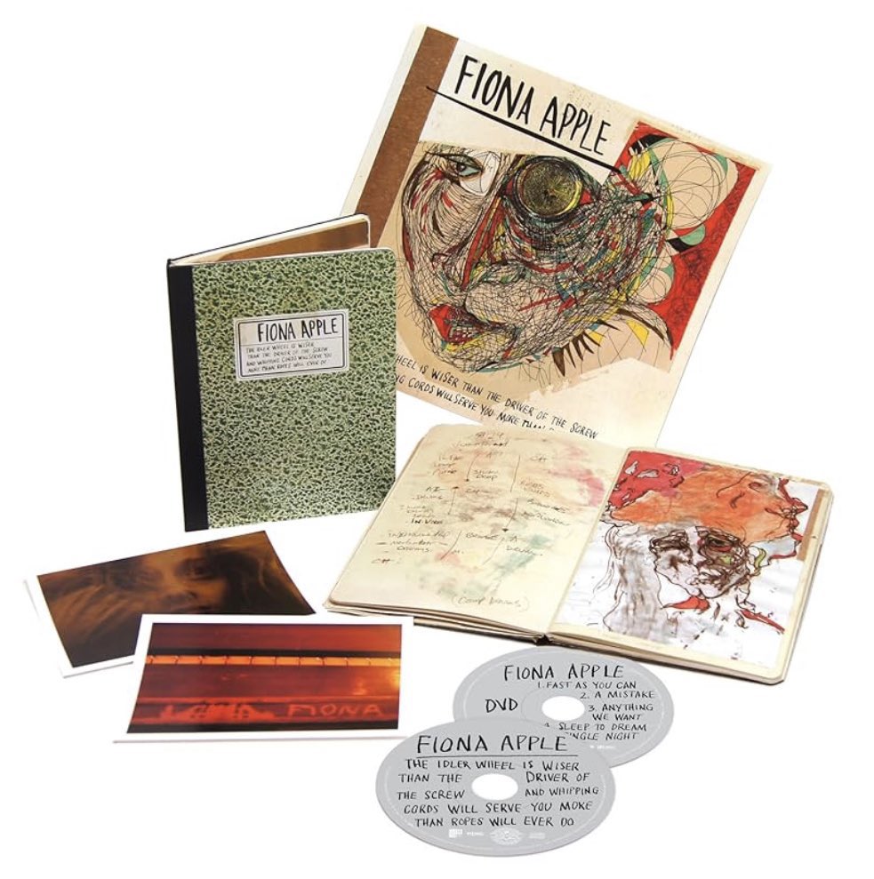 tuesdaywood's tweet photo. fiona apple’s album the idler wheel is wiser than the driver of the screw and whipping cords will serve you more than ropes will ever do

released 13 years ago today ❤️ https://t.co/hpy63Peayn