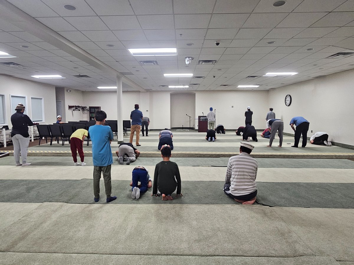 Masha'Allah great attendance glad to see everyone making the effort to come to masjid now that summer break has started. I request everyone to make their continued efforts to come for prayer daily at the mosque.
<a href="/MKAUSATarbiyyat/">MKA USA Tarbiyyat</a>