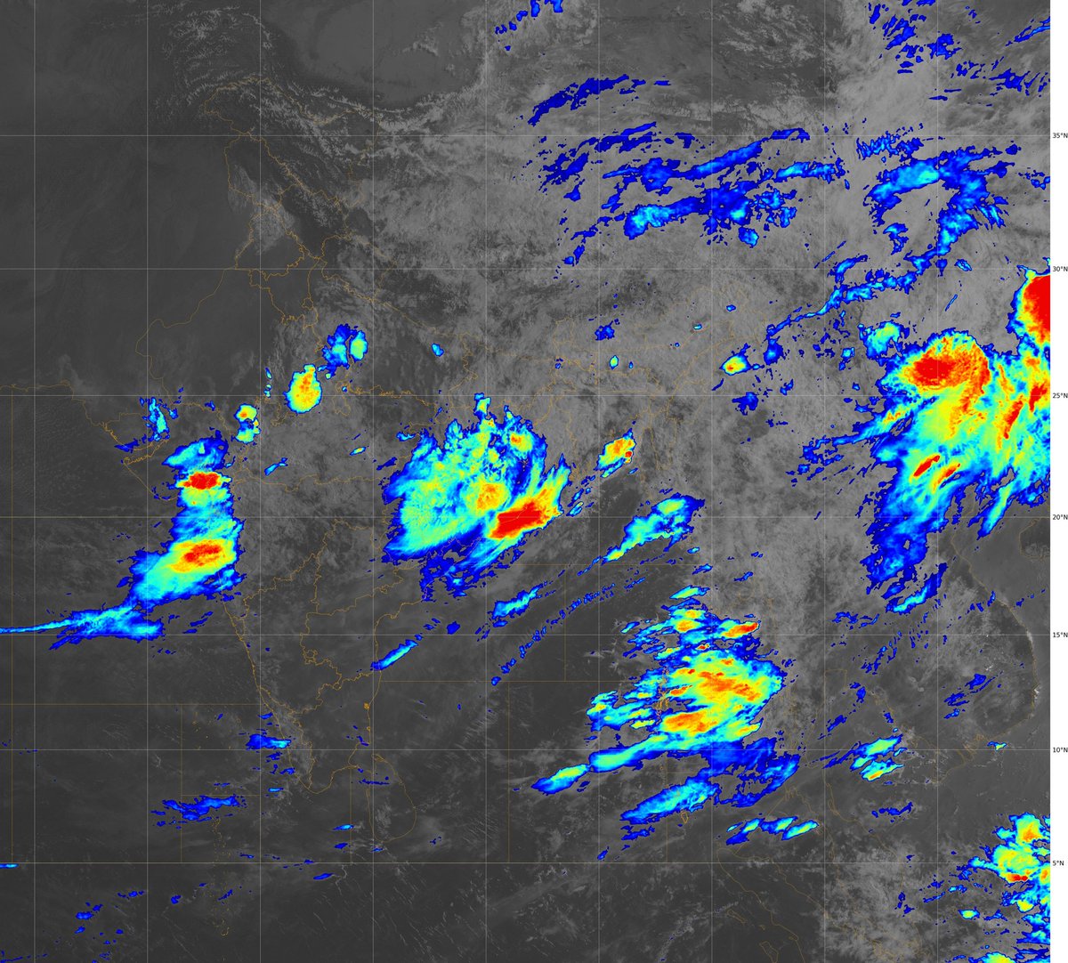 usd0705's tweet image. ଗତକାଲିର ସ୍ପଷ୍ଟ-ଚିହିଁତ ଲଘୁଚାପ କ୍ଷେତ୍ର ଧିରେ ଧିରେ ଉତ୍ତର ପଶ୍ଚିମ ଦିଗରେ ଗତିକରି ଆଜି ସକାଳ 5ଟା 30 ସମୟରେ ଉତ୍ତରପୂର୍ବ ଝାଡ଼ଖଣ୍ଡ ପାର୍ଶ୍ଵବର୍ତ୍ତୀ ଗାଙ୍ଗେୟ ପଶ୍ଚିମବଙ୍ଗ ଉପତ୍ୟାକା ଅଞ୍ଚଳରେ ସକ୍ରିୟ ରହିଛି l ଏହା ଆଗାମୀ 24 ଘଣ୍ଟା ଯାଏଁ ଉତ୍ତରପଶ୍ଚିମ ଦିଗରେ ଧିରେ ଧିରେ ଅଗ୍ରସର ହେବାର ସମ୍ଭାବନା ରହିଛିl