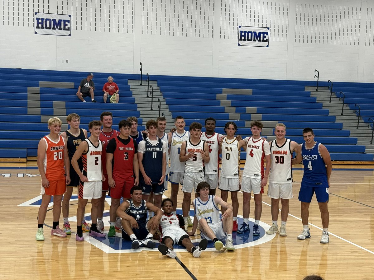 Garrett James (@garrettjames_4) on Twitter photo Great last game in the Redhawks uniform! Thanks to my fellow seniors and all the Blue Water Area Allstars!
<a href="/G_StuckOnSports/">Get Stuck On Sports</a> <a href="/CoachRo27/">Jeremy Rosenau</a> <a href="/Ballerselite202/">Nate minnoy</a> <a href="/BrendenWelper/">Brenden Welper</a> Great last game in the Redhawks uniform! Thanks to my fellow seniors and all the Blue Water Area Allstars!
<a href="/G_StuckOnSports/">Get Stuck On Sports</a> <a href="/CoachRo27/">Jeremy Rosenau</a> <a href="/Ballerselite202/">Nate minnoy</a> <a href="/BrendenWelper/">Brenden Welper</a>