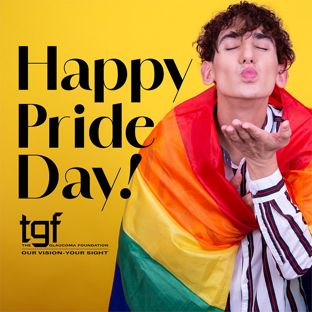 Happy Pride Day! 🏳️‍🌈🏳️‍⚧️

#theglaucomafoundation #tgf #Pride #pride2025