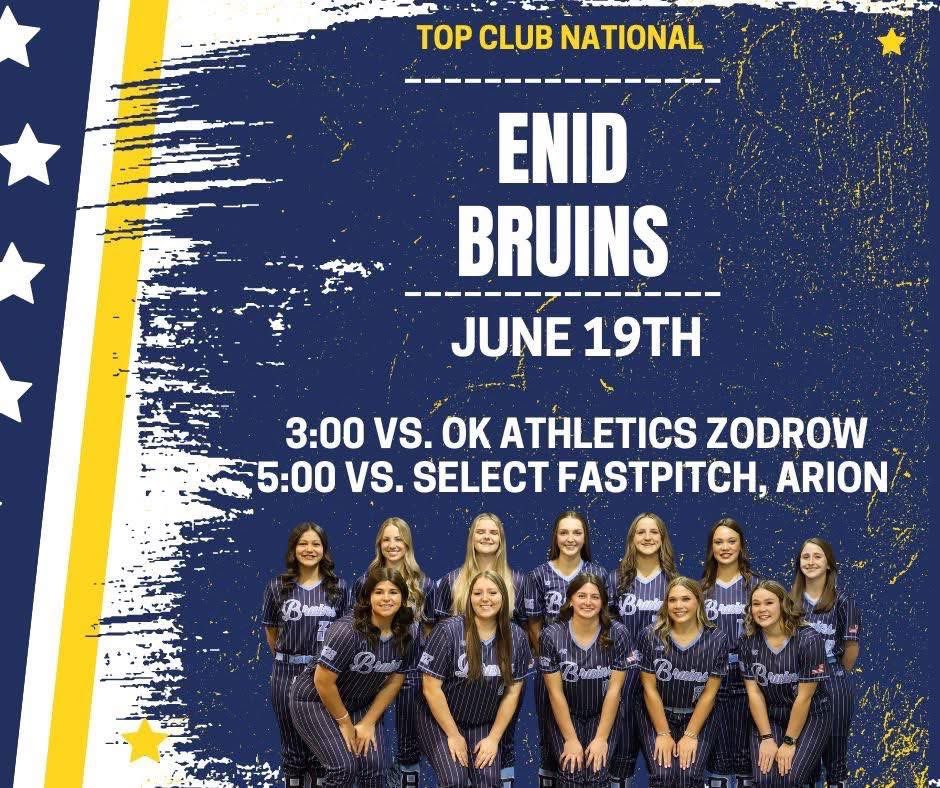 LETSS GOO!! ready to compete!! Bouse sports complex, field 5!! <a href="/EnidBruins2/">Enid Bruins</a> <a href="/Casady_Webb/">Casady Webb</a> <a href="/CoachCodyWhite/">Cody White</a> <a href="/KateMalveaux/">Kate Malveaux</a> <a href="/EastonHerring/">Easton Herring</a> <a href="/CoachDreswick/">Jess Dreswick</a> <a href="/MSC_Softball/">MSC Softball</a> <a href="/hunter_hays27/">Hunter Hays</a>