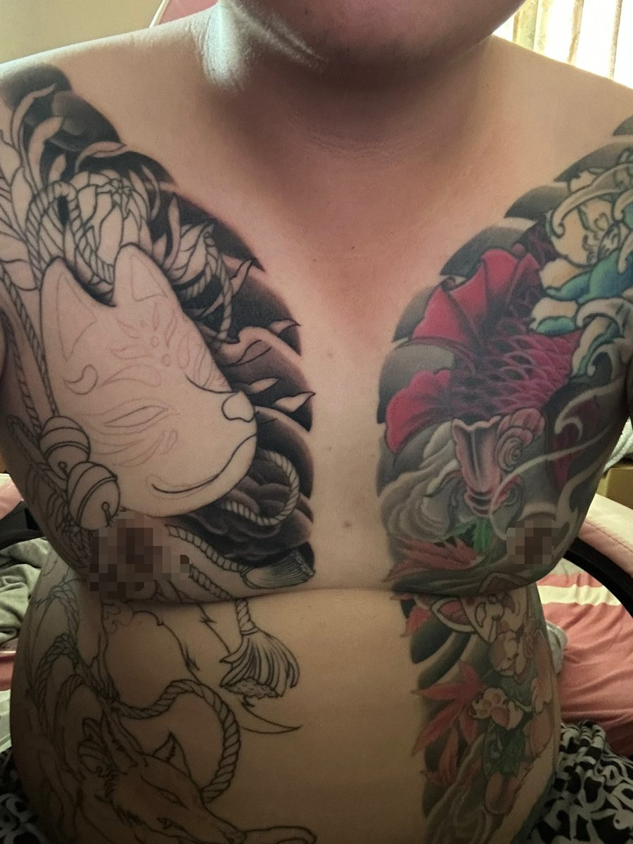 一開始身邊朋友跑去刺青
我跟他們說:吃飽太閒喔 跑去刺青
現在..我刺的最多..
未完待續….