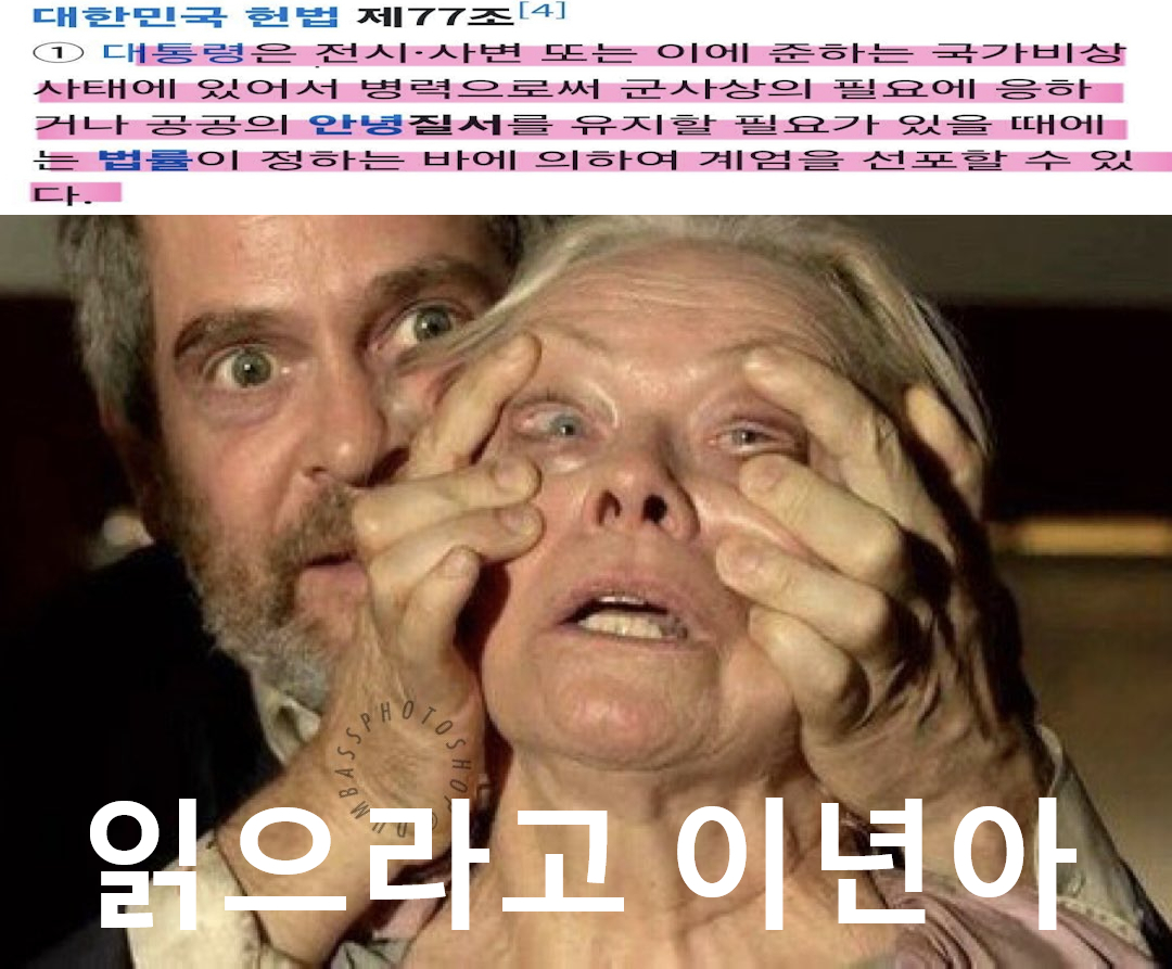 그래도 계엄은 좀?