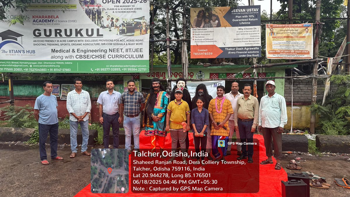 TalcherArea_MCL's tweet photo. Nukkad Natak at Dera Chhak for spreading awareness regarding cleanliness on dtd. 18.06.2025 https://t.co/HPXY0r7ZAo