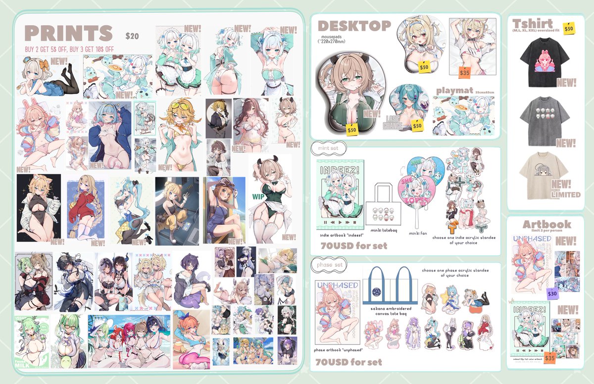 OIMO BUSTER OFFKAI EXPO 2025 CATALOG 🥔💥@ booth1
two new books &amp; a lot of new indie &amp; phase merch... stay tuned for exclusive freebies too... 👉👈

[🔁 appreciated!] #OffKaiGen4