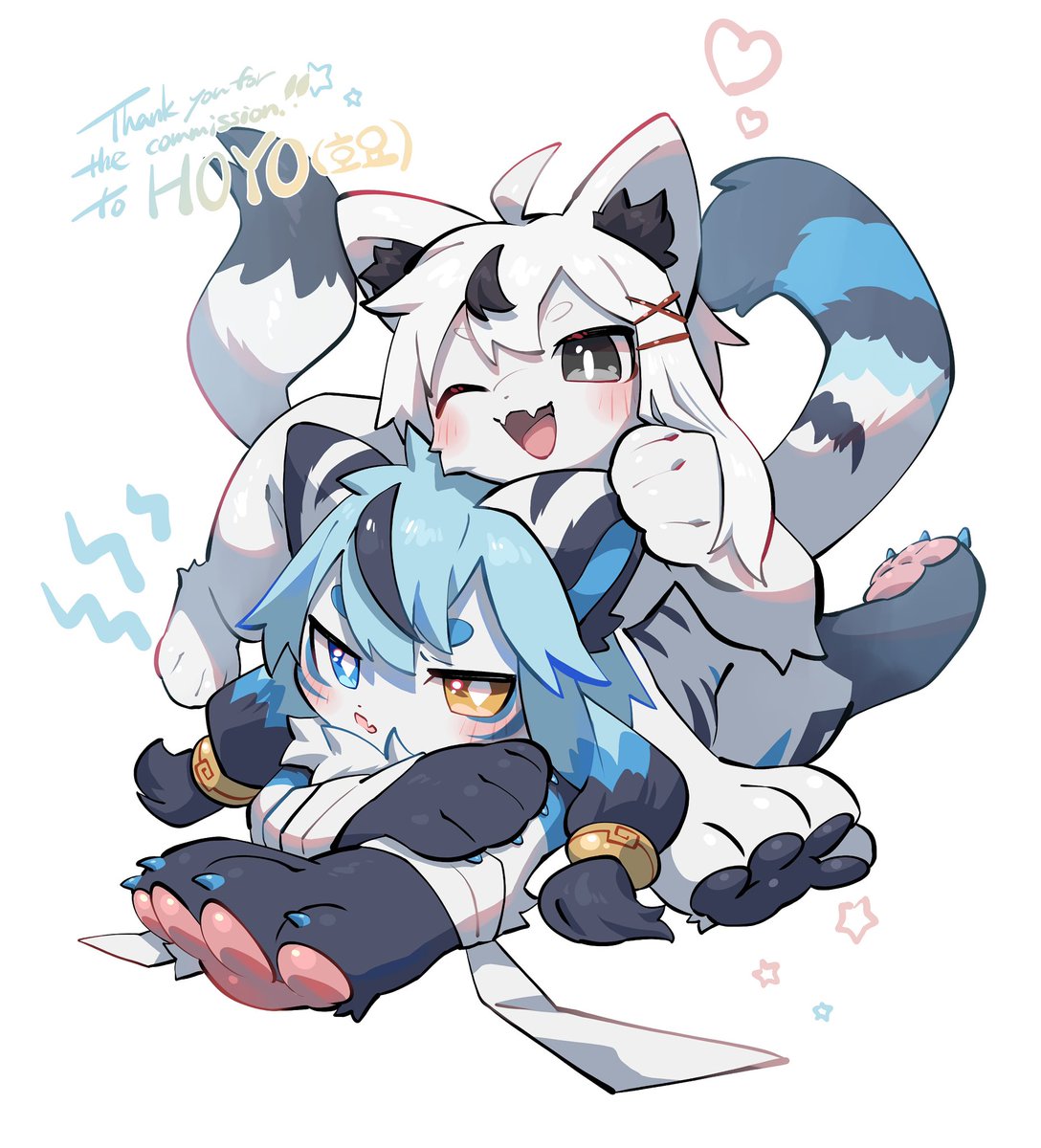 호요쿤 귀찮게하기~!!!>~<✨
🎨: Skeb <a href="/yukiminoideyu/">💫🍭🫧</a>