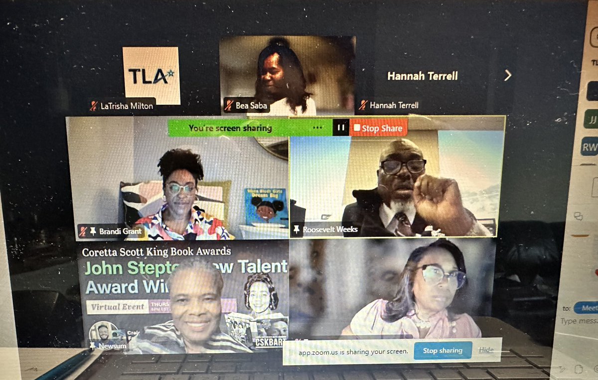 BCRT_TLA's tweet image. 📚 Black Caucus Round Table @TXLA hosted an insightful convo on the past, present &amp;amp; future of Black Librarianship through a #BCRTTLA lens. Former chairs shared impactful perspectives…leaving us empowered to carry the torch forward. #JuneteenthEdition #LibraryStrong