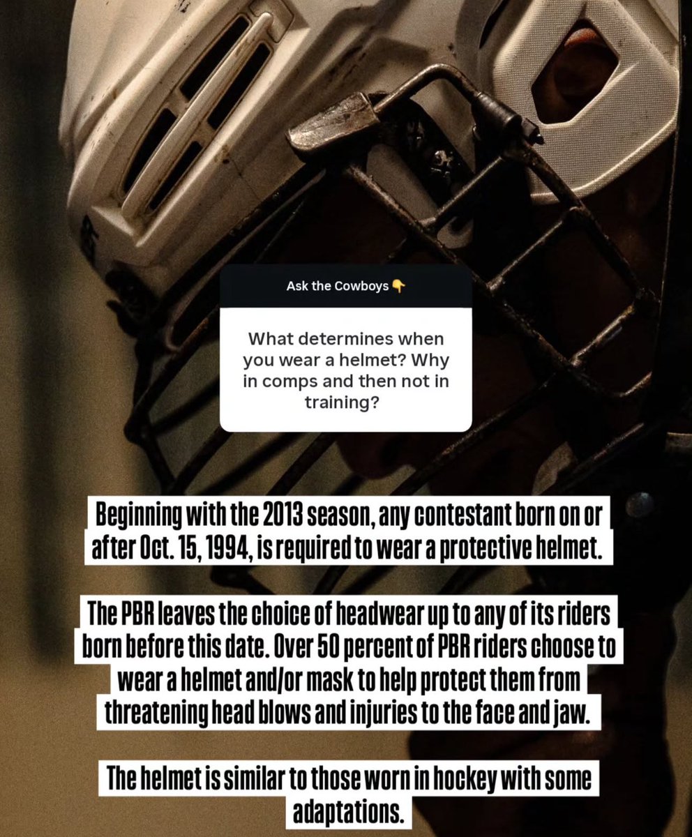 PBRbunkhouse's tweet photo. #WearHelmets https://t.co/DoXcINeZ3c