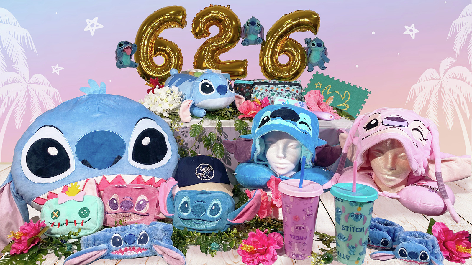 ディズニー スティッチ OHANA village アソートブック　ピン　セット ディズニー スティッチ OHANA village アソートブック ピン セット