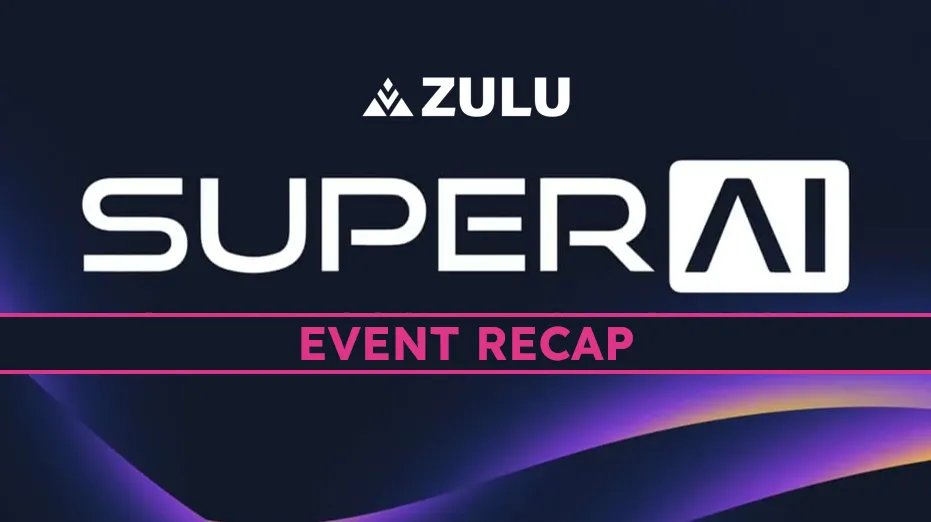 ZULU SuperAI Singapore Event Recap⏫🦁🇸🇬

The $ZULU Network team explored harnessing emerging AI trends, highlighting several groundbreaking developments and met about several potential exciting upcoming collaborations. #SuperAI2025 

Peep the details here: