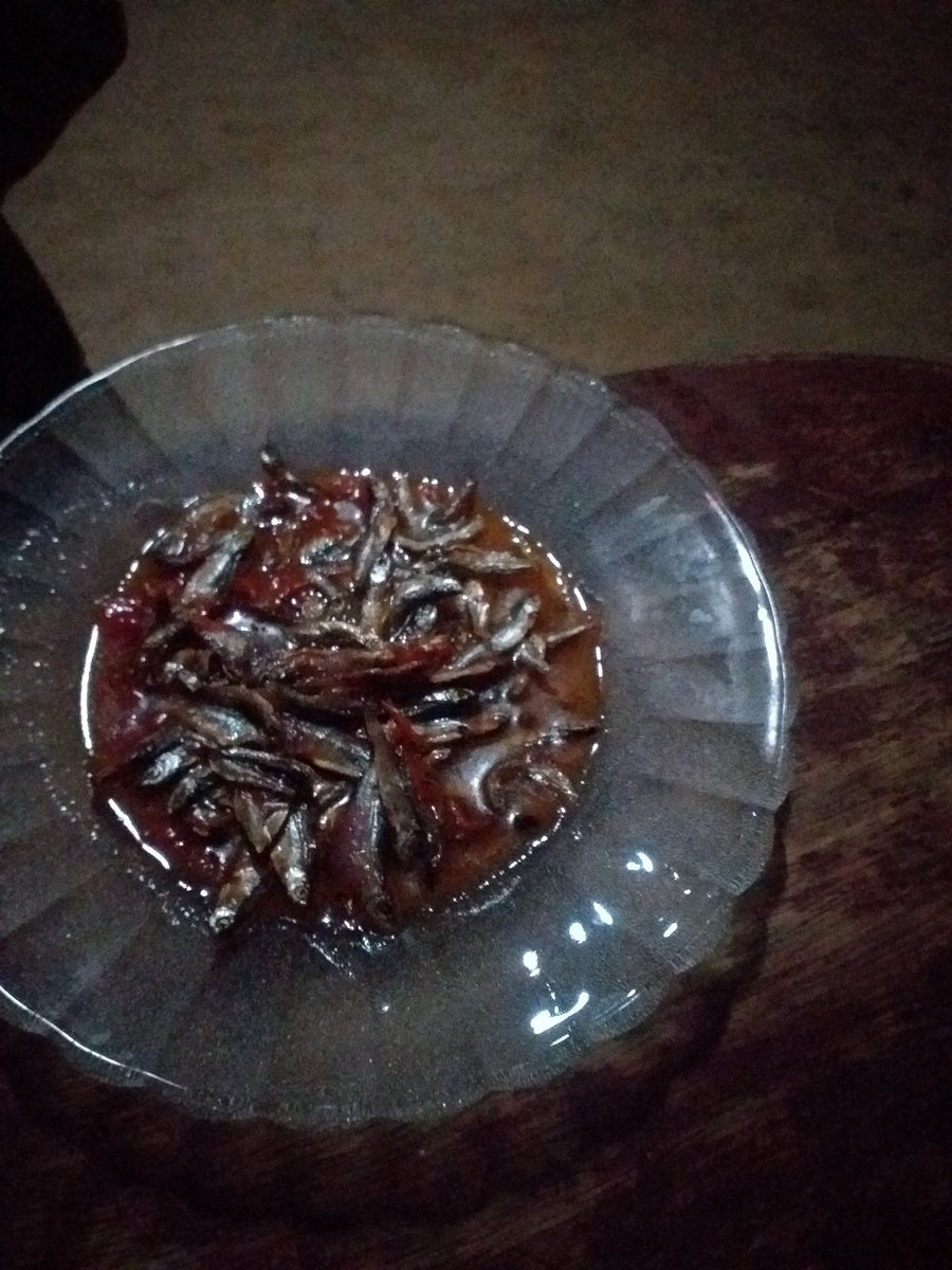 Early breakfast. Nani hakukula jana kuja tushare