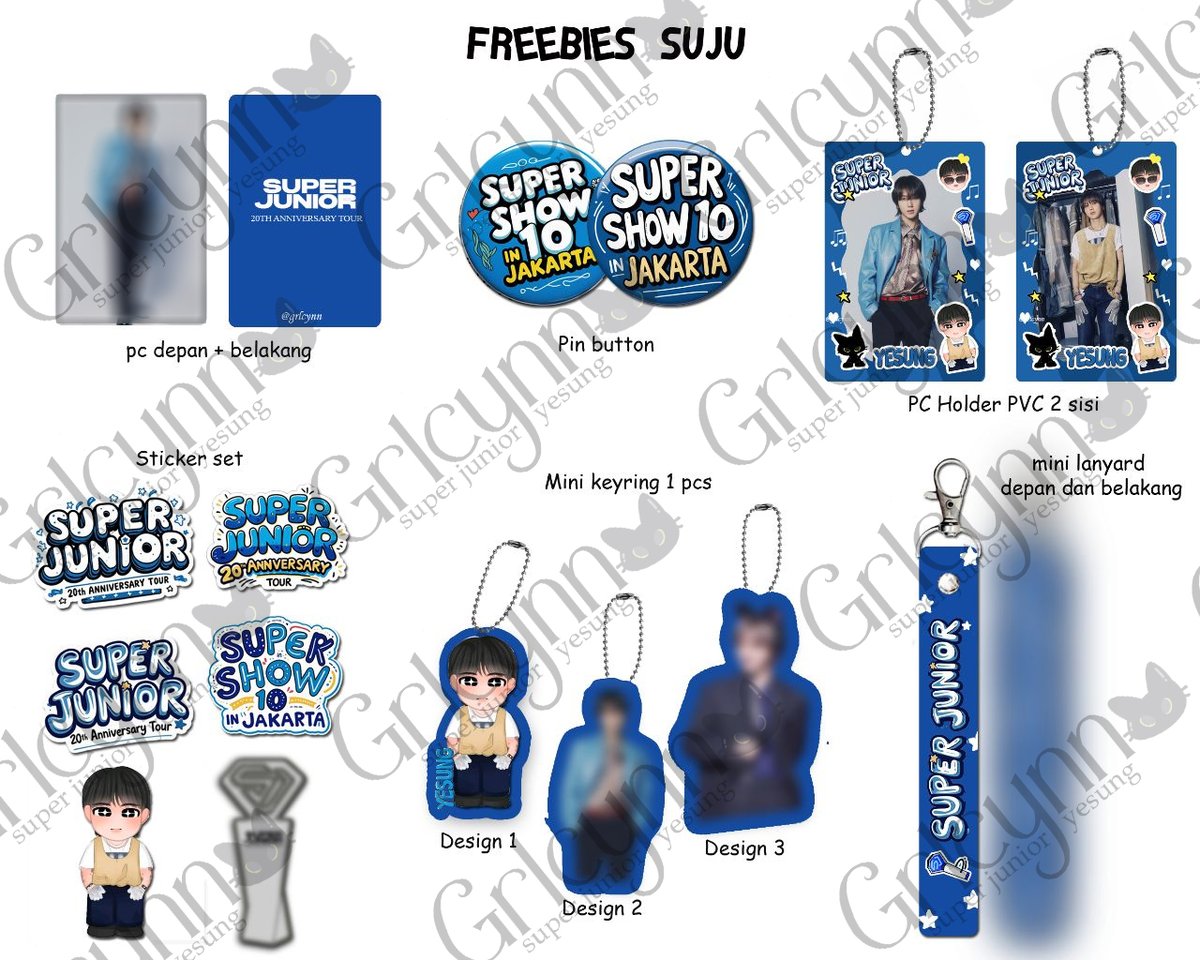 Freebies Process For Super Show 10 in Jakarta
Keyring &amp; lanyard still on process

semoga yang ini aman ya..
#SuperJunior25 #슈퍼주니어 #SUPERJUNIOR #SUPERSHOW10