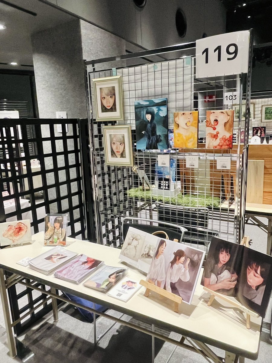 私のブースは119です！
24日まで開催中です✌️
#TCM1