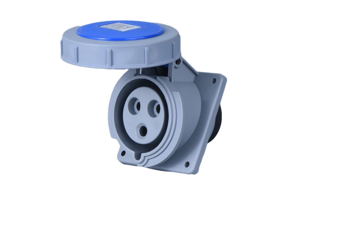 chfrsia's tweet photo. Panel mounted waterproof/splashproof inclined industrial sockets, 220V~380V/240V~415V 16~125Amps, 3P,4P,5P, 6H/9H, email:chfrsia@gmail.com
#industrialplug #hardware #CHINT #schneider  #BuildingMaterial #hardwaretools  #CEE #Mennekes #PCE https://t.co/Izx60PHzs0