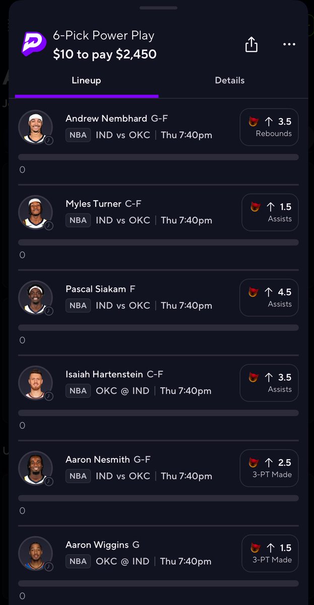 Furnacepicks's tweet image. Let’s end the NBA season with a 250x PrizePicks cash! $200 going out if we bang these dudes 🔥🔥