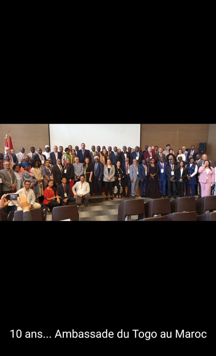 Nous avons célébré du 17 au 18 juin  les 10 ans de présence de l'Ambassade au Maroc par un Colloque dipl et écon. Une Belle Réussite. Gratitude à tous