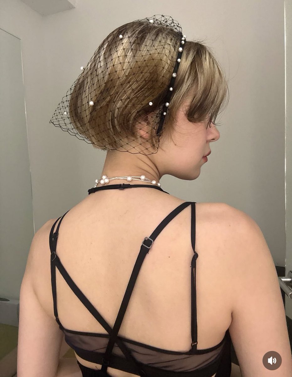 heyepから出たwedding collection のVeil headband可愛すぎる