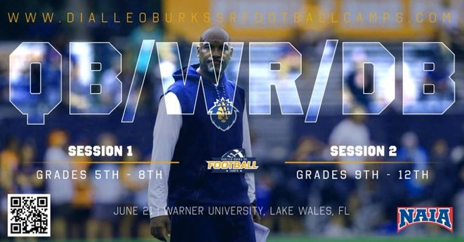 Dialleo Burks Sr. (@dburks88) on Twitter photo 2 Days until we go to work QB/ WR/ DB's 2 Days until we go to work QB/ WR/ DB's