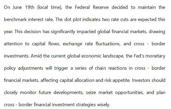 LinkPay001's tweet photo. Fed Holds Rates Steady: Global Financial Markets Face Volatility and Opportunities
#FederalReserveInterestRates #GlobalFinanciaMarkets #CrossBorderFinancialDynamics https://t.co/pLUuwKlFbw