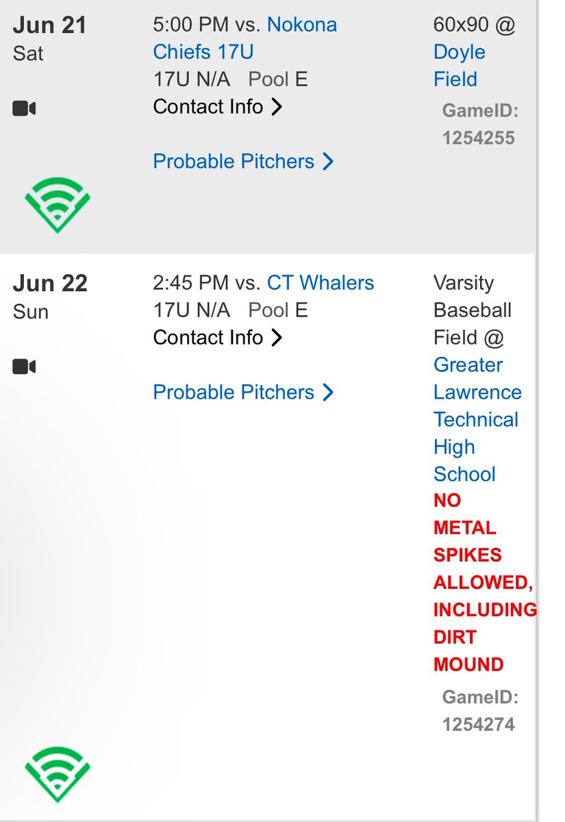 Thomas Maguire (@thomasmaguire07) on Twitter photo Can’t wait to play in the 17u PG WWBA New England Championship with <a href="/NLB_Sports/">Next Level Boston ⚾️</a> (Next Level Boston) this upcoming weekend! Here is our schedule: Can’t wait to play in the 17u PG WWBA New England Championship with <a href="/NLB_Sports/">Next Level Boston ⚾️</a> (Next Level Boston) this upcoming weekend! Here is our schedule: