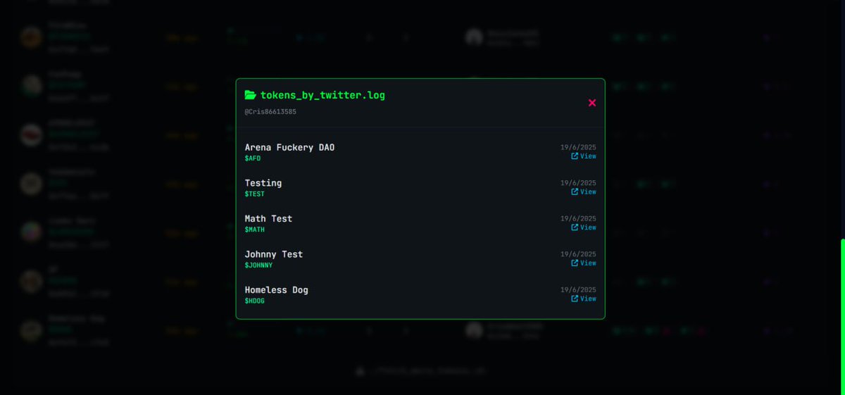 ArenaXBT🔺 (@arena_xbt) on Twitter photo We open what others are too scared to touch.
$ARXBT just smoked out the spam deployer behind <a href="/TheArenaApp/">The Arena ⚔️</a> no more wasting your time digging through trash.
This isn’t alpha.
This is demolition.
More curtains to rip, Stay tuned. We open what others are too scared to touch.
$ARXBT just smoked out the spam deployer behind <a href="/TheArenaApp/">The Arena ⚔️</a> no more wasting your time digging through trash.
This isn’t alpha.
This is demolition.
More curtains to rip, Stay tuned.