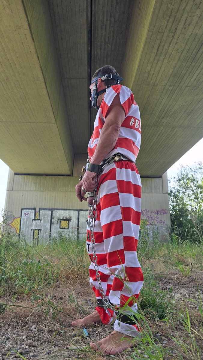 Forever in chains?⛓️🔒⛓️🐶🐾🐾 <a href="/robojr/">robojr</a> #inmate #Chastity #Gaychastity #Sklave #Prisoner #Chains